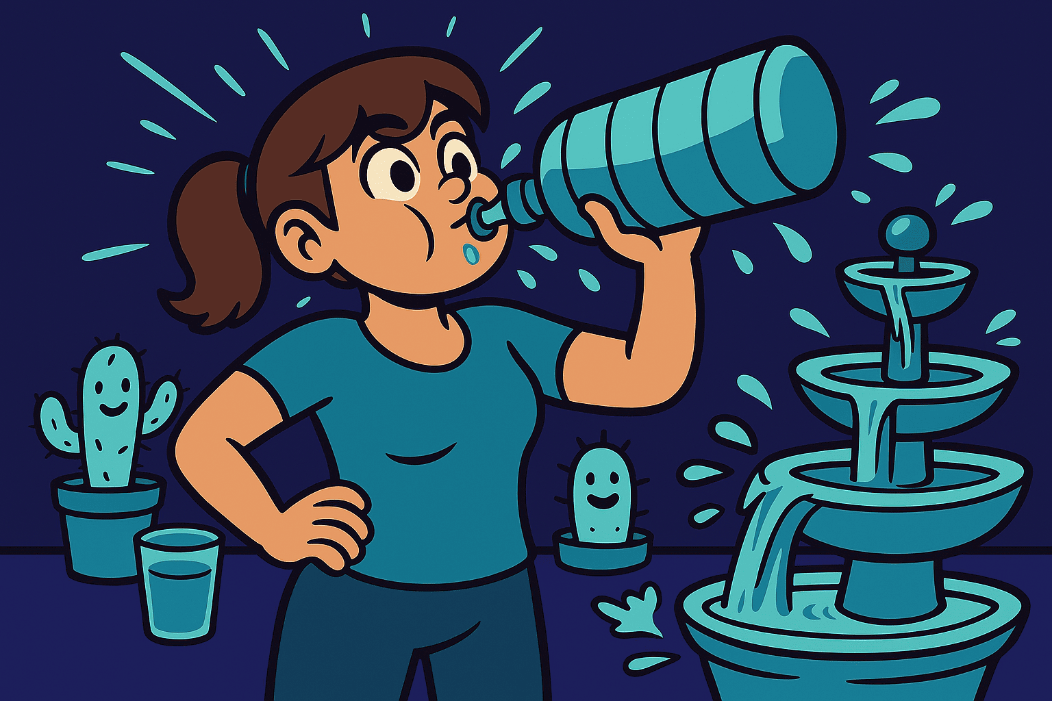 cómo beber más agua