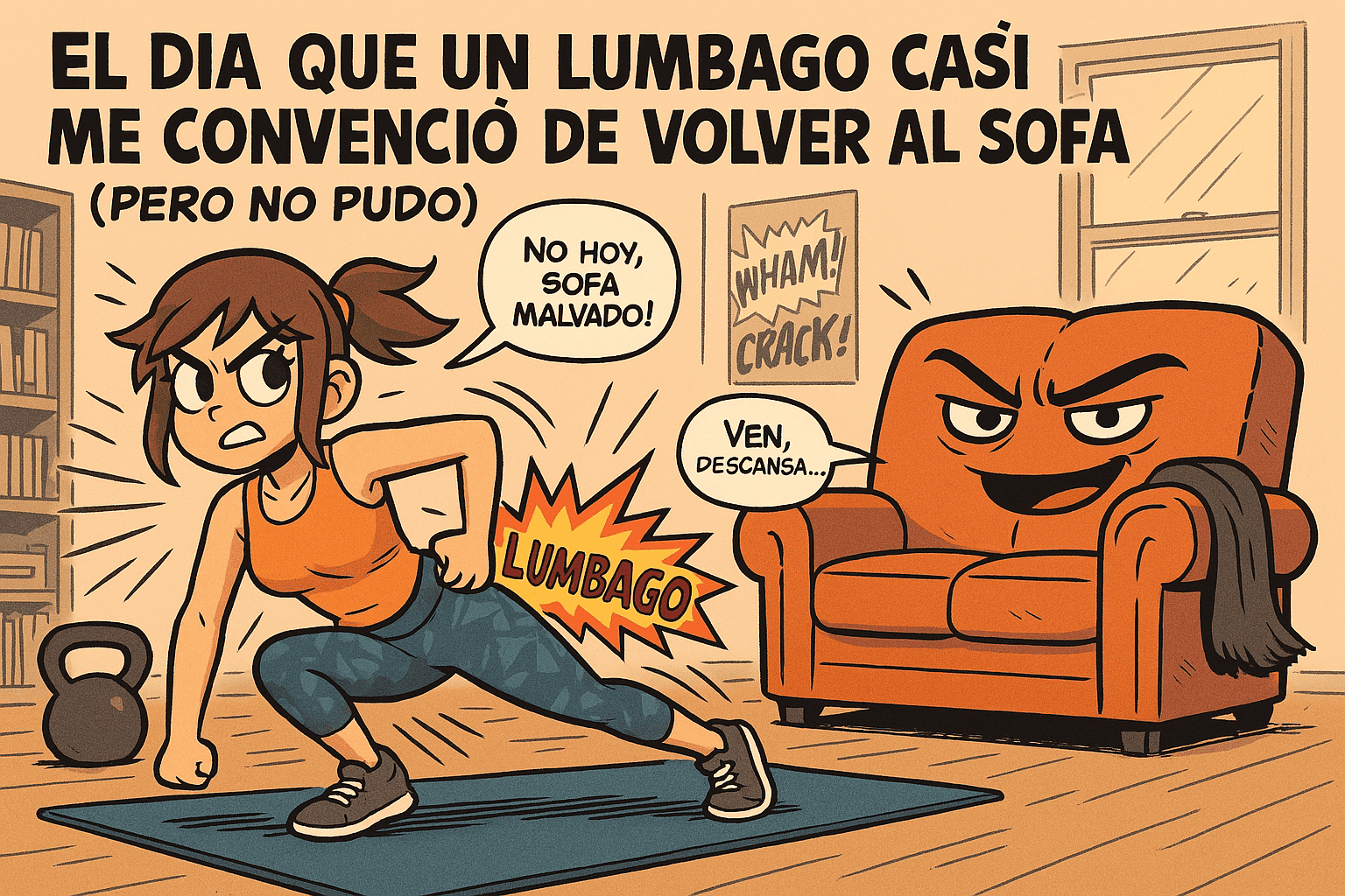 cómo seguir haciendo ejercicio con lumbago